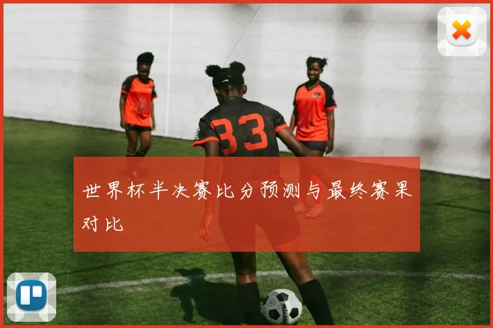 世界杯半决赛比分预测与最终赛果对比